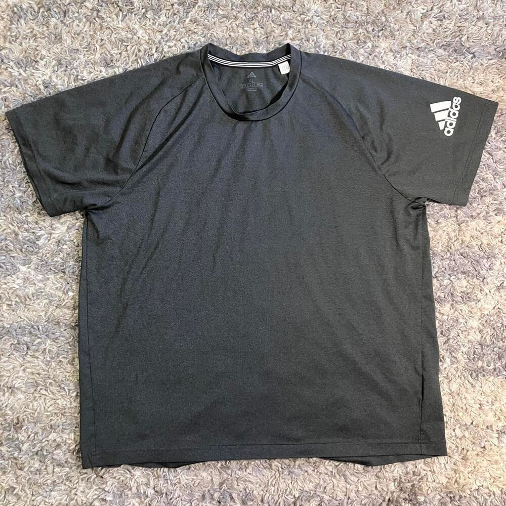 Adidas Climalite Charcoal Grey Crewneck‎ activewear T-shirt